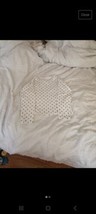 Girls Black And White Spotty Long Sleeve Top Age 8 By Tu - £7.00 GBP