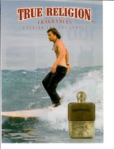 2010 Print Ad True Religion Fragrances Fashion For the Senses Sexy Man S... - £11.52 GBP