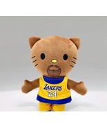 24Cm Hello Kitty as Kobe Bryant Plush Doll Basketball Figure Collectable... - $25.99