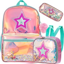 School Bag for Girls Backpacks for Elementary Kindergarten Students Travel Bag w - £76.51 GBP