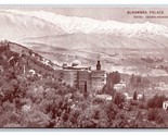 Alhambra Palace Hotel Casino Grenada Spain UNP Postcard M20 - £7.86 GBP