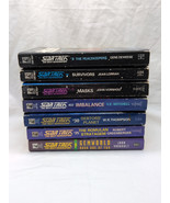 Lot Of (7) Star Trek The Next Generation Paperback Books 2 4 7 22 30 35 58 - $44.54