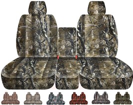 40-20-40 Front set car seat covers Fits 1995  GMC Sierra K 1500  camouflage - $109.99