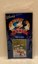 NEW Disney Store 12 Months of Magic 2002 Cartoon Poster How to Swim Goofy Pin - £11.45 GBP