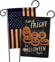 Fright on Halloween Night - Impressions Decorative USA Vintage - Applique Garden - £24.75 GBP