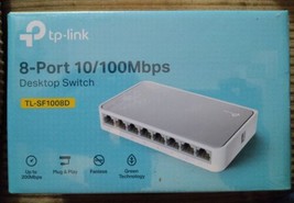 TP-LINK TL-SF1008D 8-Port Desktop Switch 10/100 Mbps Network. BRAND NEW ... - $19.79