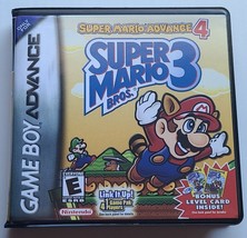 Super Mario Advance 4 Super Mario Bros 3 CASE ONLY Game Boy Advance GBA Box - £11.05 GBP