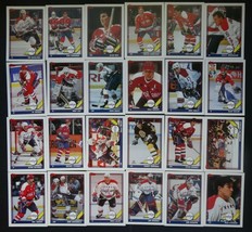 1991-92 Topps Washington Capitals Team Set of 24 Hockey Cards - £3.93 GBP