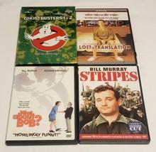 Ghostbusters 1 &amp; 2, Lost In Translation, What About Bob? &amp; Stripes DVD Lot  - £10.28 GBP