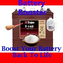 Golf Cart Battery Repair Powder Fixes Six Batteries Instructions Included - £11.00 GBP