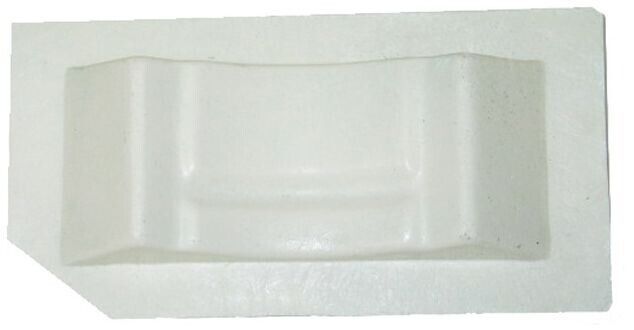 1963 Corvette Support Bracket Fiberglass On Inner Fender Overflow Tank - $108.85