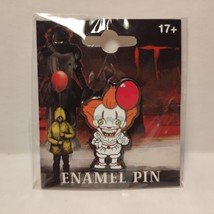 Pennywise The Clown Enamel Pin Official It Movie Collectible Badge - £10.69 GBP