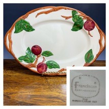 Franciscan Apple Turkey Serving Platter 12.5”x 8” Oven USA Vintage Plate - $25.94