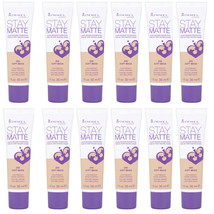 Pack of (12) New RIMMEL Stay Matte Liquid Mousse Foundation - Soft Beige... - £60.58 GBP