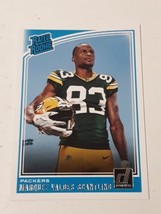 Marquez Valdes - Scantling Green Bay Packers 2018 Donruss Rated Rookie Card #336 - £2.36 GBP