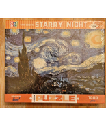 go! Van Gogh&#39;s Starry Night 1000 Piece Jigsaw Puzzle 29 1/2&quot; x 13 5/8&quot; S... - $16.70