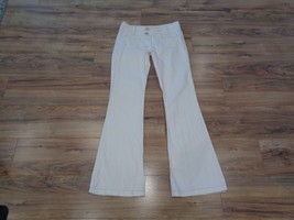 Lucky Brand Size 8 / 29 White Cotton Blend New Women&#39;s Flare Jeans - £100.19 GBP