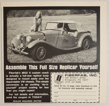 1977 Print Ad Fiberfab MIGI II Replicar Body Kit Car VW Powered Bridgeville,PA - $10.78