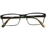 Robert Mitchel Eyeglasses Frames RM 5011 BK Black Rectangular Full Rim 5... - $39.60