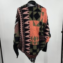 Cardigan Sweater Small / Medium MAX SPORT LA Shag Geometric Print NEW Or... - £51.43 GBP