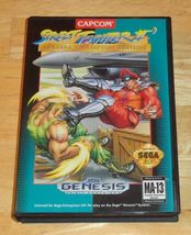 Sega Genesis Street Fighter II Special Champion Edition Video Game, CIB, Tested - £19.55 GBP