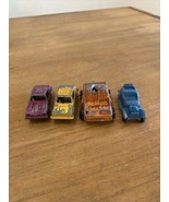 Vintage lot of 4 Tootsietoy Trucks, Cars &amp; roadster - £15.56 GBP