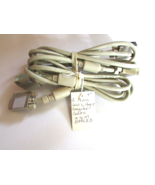 2 Low Voltage Computer Cables 14 Pin Male to Male E108683 (Silver Ends) - $6.70 CAD