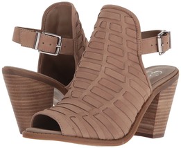 Jessica Simpson Celinna Woven Peep Toe Slingback Shooties, Sizes 6-10 Warm Taupe - £62.86 GBP