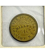 Civil War Token 1863 Oliver Boutwell Miller Troy NY Redeemed at My Office - £39.80 GBP