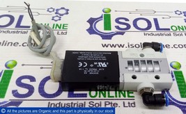 Festo MHE3-MS1H-3/2G-1/8 Air Solenoid Valve 525147 3/2-way Closed Semico... - $208.89