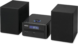 3 Piece Stereo 4 Watt RMS CD Music System With Bluetooth Digital AM FM R... - $180.85