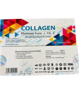 Collagen Platinium Forte + Vitamin C Anti Aging Skin Free Express Shipping - $172.19 CAD