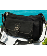 Black Women Vintage Leather Messenger Cross Body Bag Handbag Purse Hobo ... - $28.04