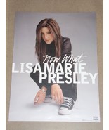 LISA MARIE PRESLEY NOW WHAT ALBUM TOUR PROMOTIONAL POSTER 18 x 24 2005 - $30.53 CAD