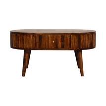 Artisan Furniture Stripe Chestnut Coffee Table - £263.77 GBP