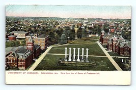 Postcard 1909 University Of Missouri Historic Columbia, MO Dome Of Academic Hall - £12.58 GBP