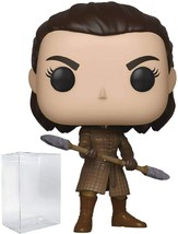 Game of Thrones: Arya Stark with Two Headed Spear Pop With PROTECTOR - £17.89 GBP