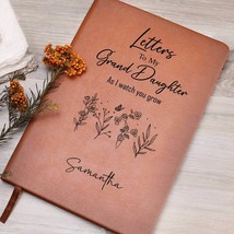 Letters To My Granddaughter Journal- Personalized Message Journal from gigi - $49.16