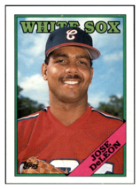 1988 Topps Jose DeLeon   Chicago White Sox Baseball Card GMMGD - £1.02 GBP