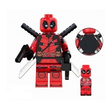 Deadpool 3  Marvel Movie Building Minifigure Bricks US - £7.40 GBP