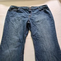 Levi's Women's Bootcut 590 Blue Cotton Denim Jeans Measured (45×27.5) image 10