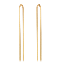 TK3532 - IP Rose Gold(Ion Plating) Stainless Steel Earrings with No Stone - $23.98