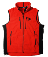 RLX Ralph Lauren fleece sport men&#39;s vest size large bright orange - $154.00