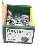 Dottie RC2 Zinc Plated Rod Couplings 3/8-16X1-1/8 Lot of 39 - £11.37 GBP