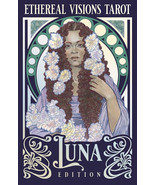 Ethereal Visions Tarot Luna Edition Art Nouveau Iridescent Silver Foil O... - £21.36 GBP