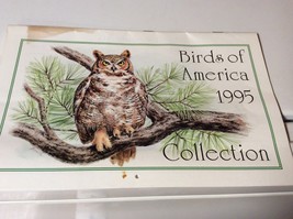 1995 Birds of America Collection Calendar -Paralyzed Veterans of America - $7.99