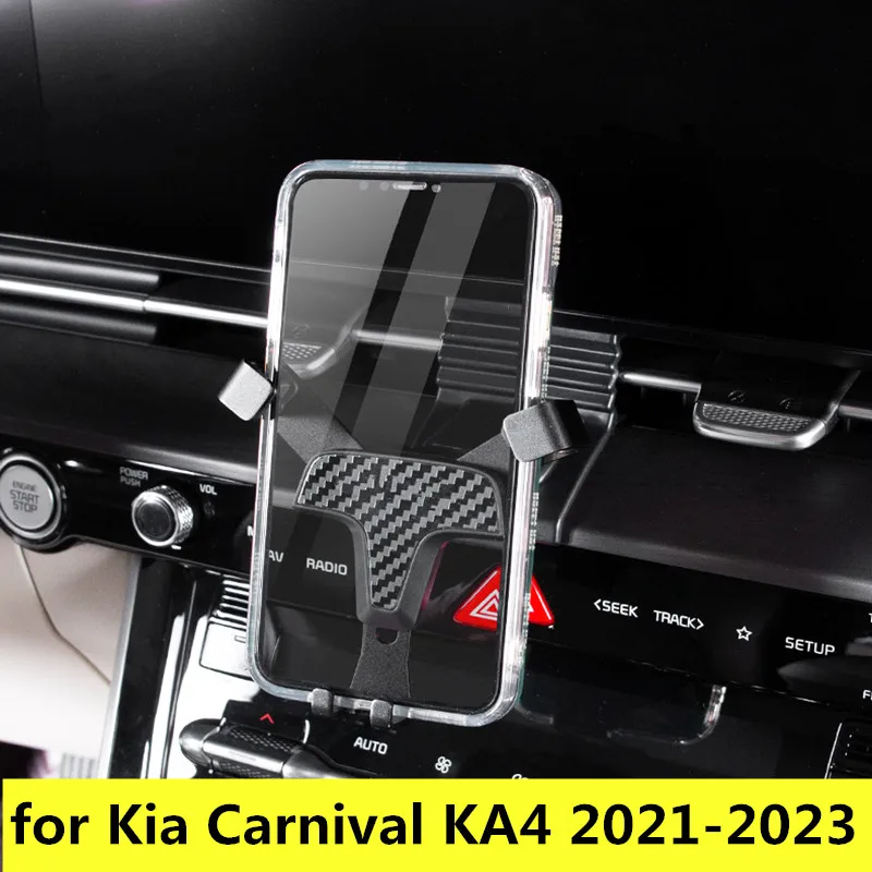 Phone Holder for Kia Sedona Grand Carnival KA4 2021 2022 2023 GPS Clip Magnetic - £19.77 GBP