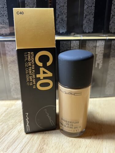 Mac Studio Fix Fluid Foundation SPF15 C40 - Full Size 30mL / 1.0 Oz. New - $18.75