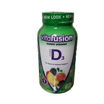 Vitafusion Vitamin D3 Gummy Vitamins Bone And Immunity Support EXP 05/2024 - £10.24 GBP