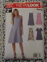Newlook A6340 Misses Dresses Size 8-20 NEW - £14.23 GBP